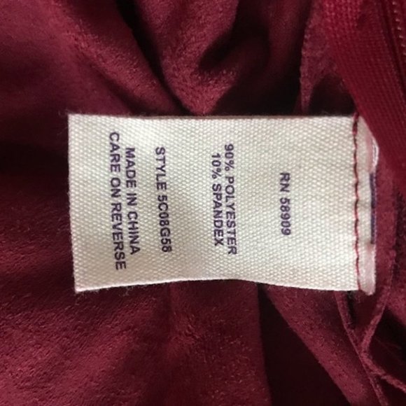 Chelsea & Violet Boho Faux Suede Maxi Dress XS - Picture 8 of 8